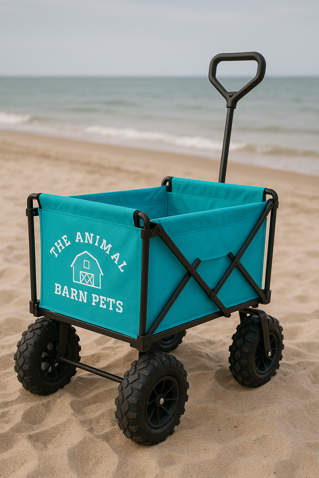 Heavy-Duty Pet Utility Wagon – The Animal Barn Edition