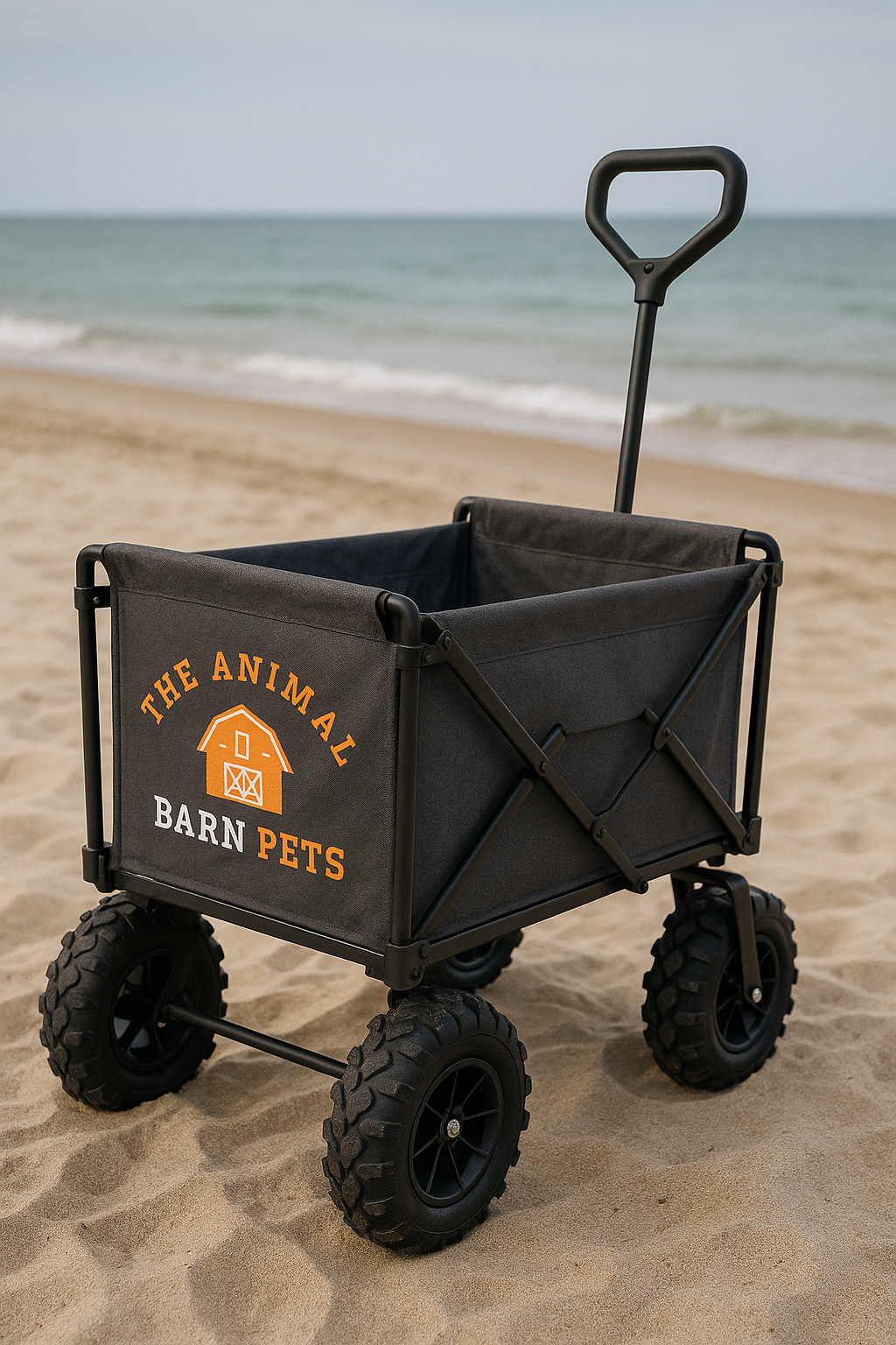 Heavy-Duty Pet Utility Wagon – The Animal Barn Edition
