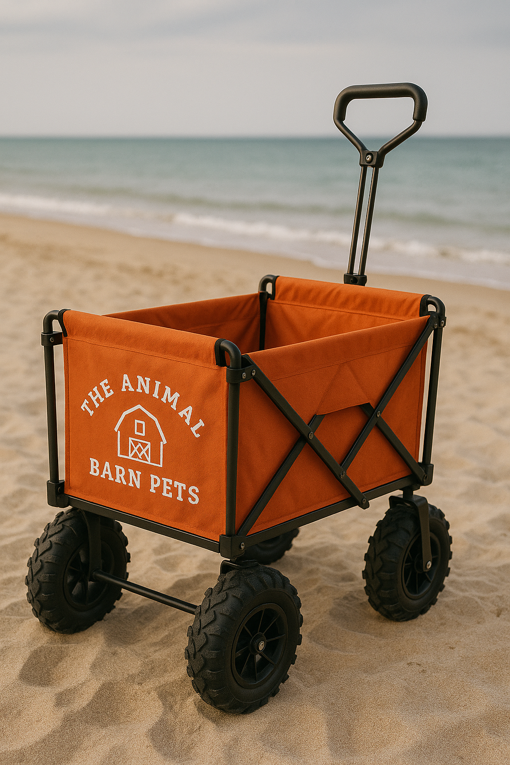Heavy-Duty Pet Utility Wagon – The Animal Barn Edition